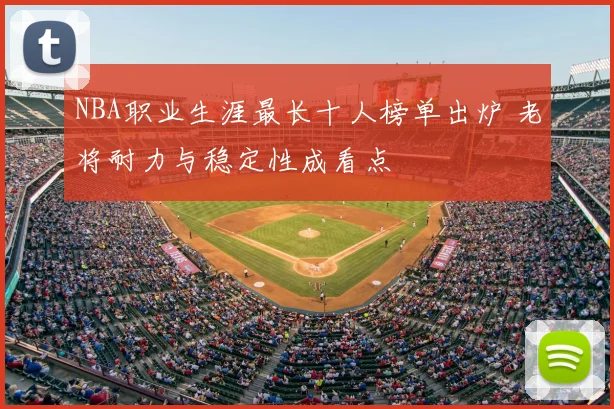 NBA职业生涯最长十人榜单出炉 老将耐力与稳定性成看点